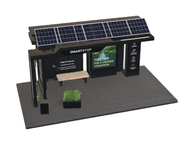 3D model for Skopje SmartStop at Transportation Center