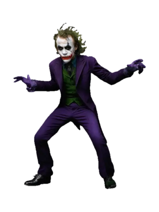 Heath Ledger as The Joker - Iconic 3D model, vytvořený pomocí AI