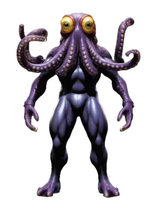 Dr Octopuss from Spiderman comic - Antagonist 3D model, vytvořený pomocí AI