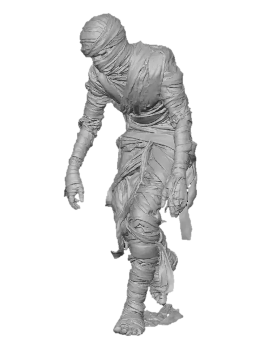 3D model for Mysterious Mummy Awakens, #Halloween2025#