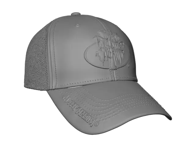 3D model for Weeping Willow on Orange Cap