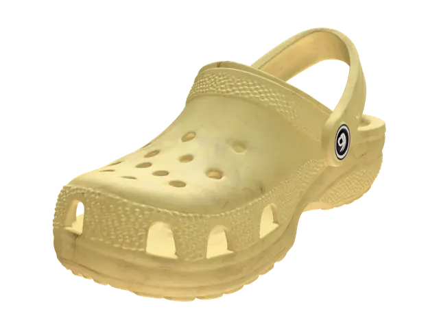 3D model for Yellow Crocs Close-Up