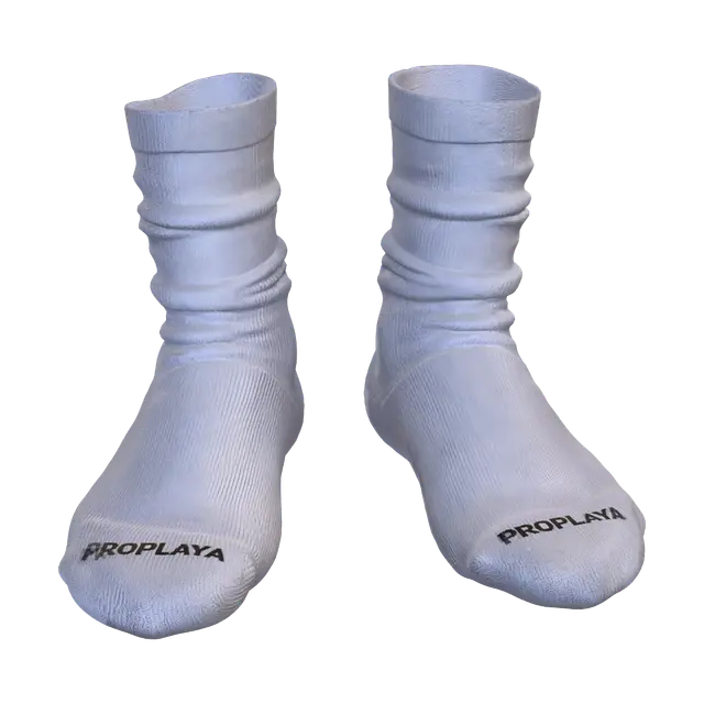 Blue Sock Duo 3D model, vytvořený pomocí AI