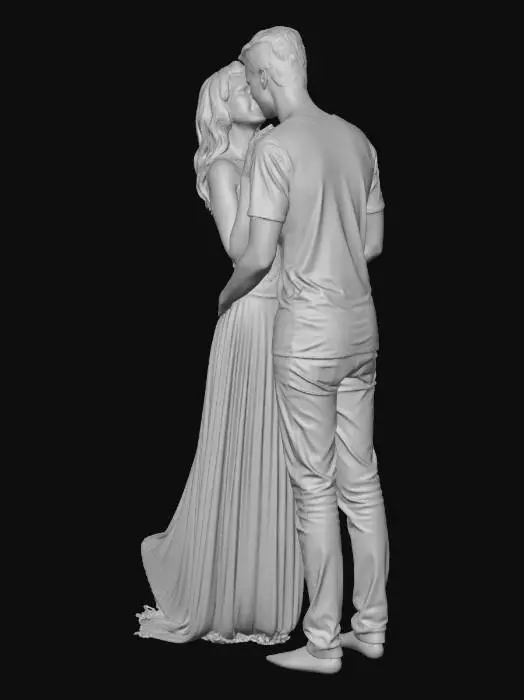 3D model for Eternal Embrace