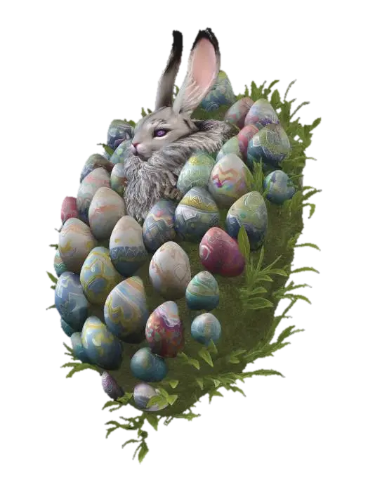 3D model for Enchanted Easter Nest