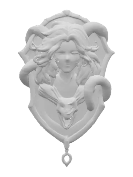 3D model for Medusa's Embrace, #PBR#