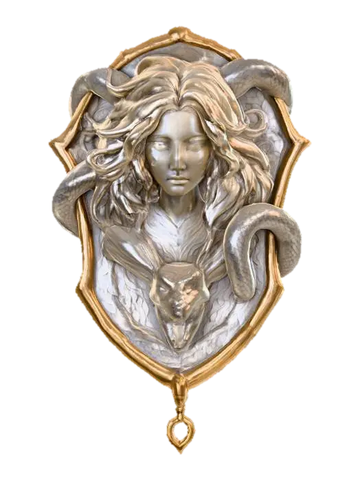 3D model for Medusa's Embrace, #PBR#