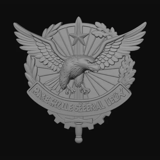 3D model for Base École Général Lejay Crest
