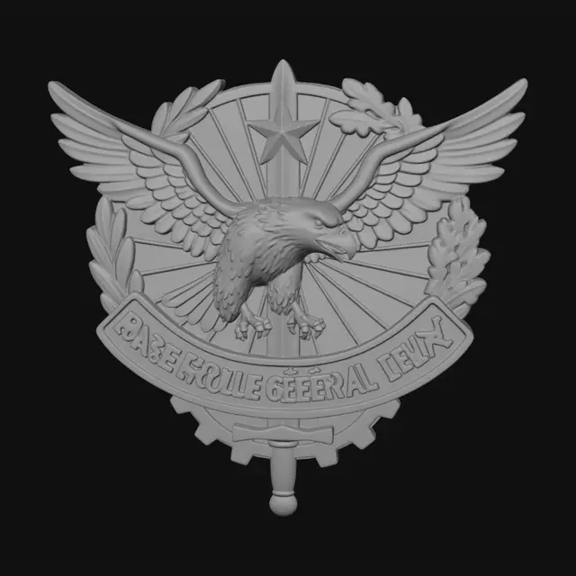 3D model for Base École Général Lejay Crest