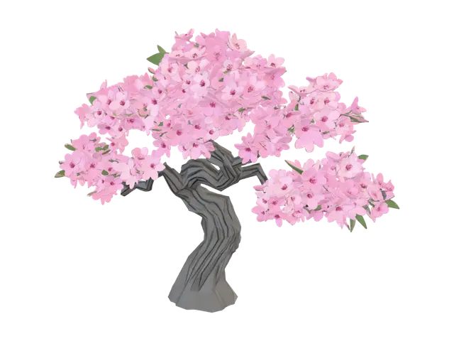 3D model for Twisted Sakura