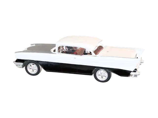 The car - Hotrod 3D model, vytvořený pomocí AI