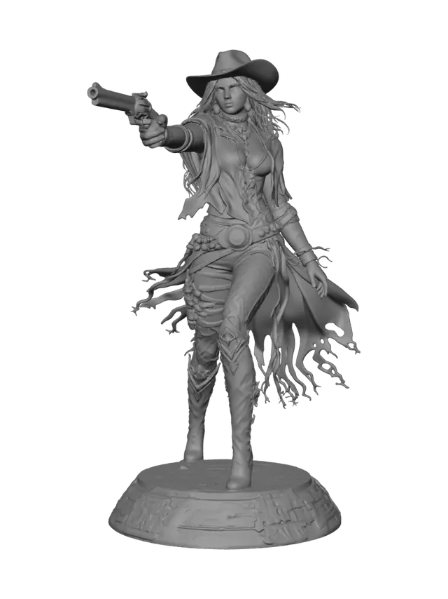 3D model for Sunset Gunslinger