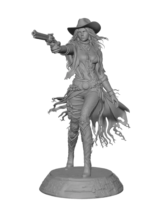 3D model for Sunset Gunslinger