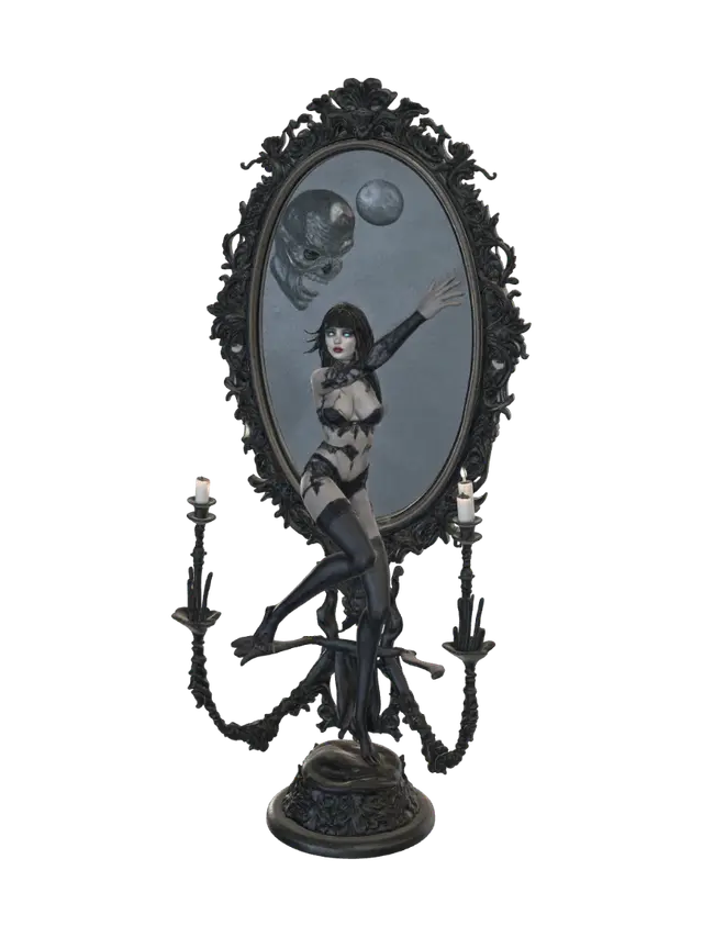 Mirror, Mirror - Atmospheric 3D model, vytvořený pomocí AI