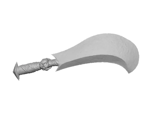 3D model for Zarich Sword.