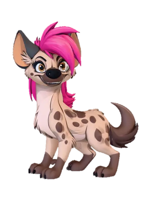 3D model for Hyena Karen
