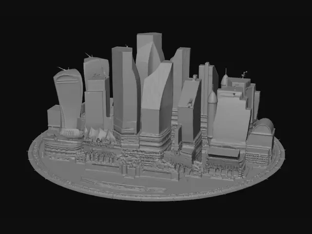 3D model for London City Skyline