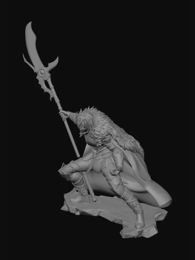 3D model for Stormbound Knight