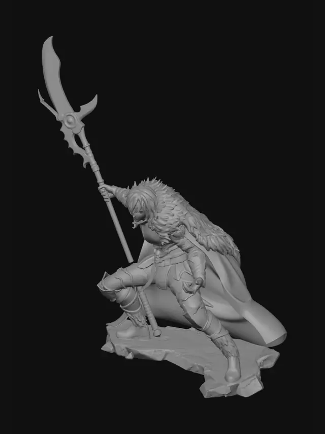 3D model for Stormbound Knight