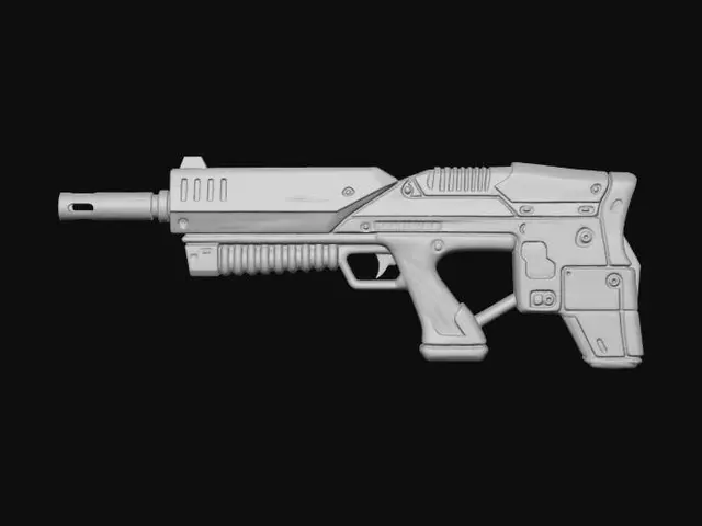 3D model for Pink Neon Blaster