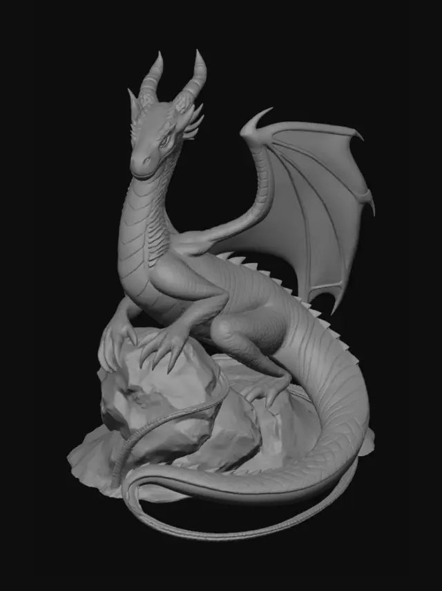 3D model for Dragon