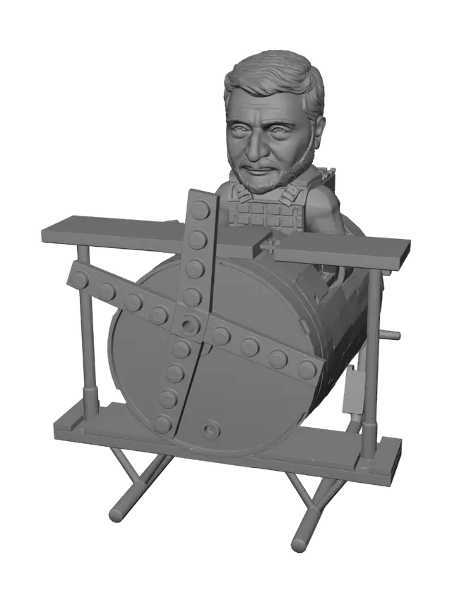 3D model for Rusty Barrel Mechanic