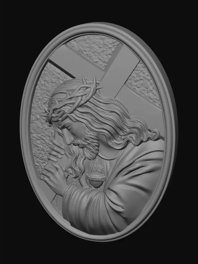 3D model for Christ in Prayer
