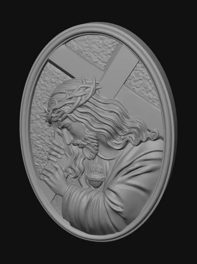 3D model for Christ in Prayer