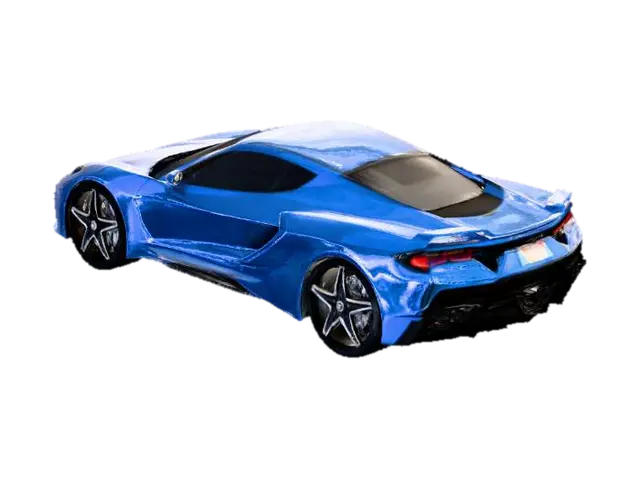 Blue Velocity - Gta 3D model, vytvořený pomocí AI