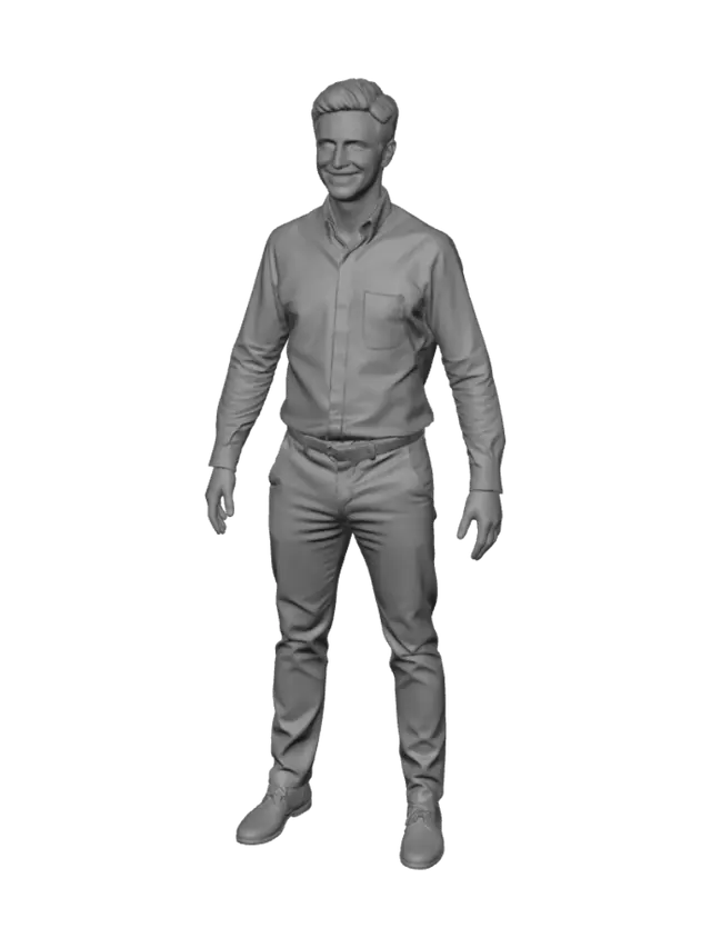 3D model for Casual Professional Portrait