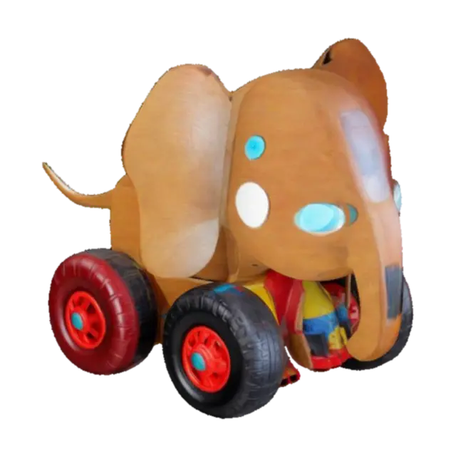 kids toy - Play 3D model, vytvořený pomocí AI