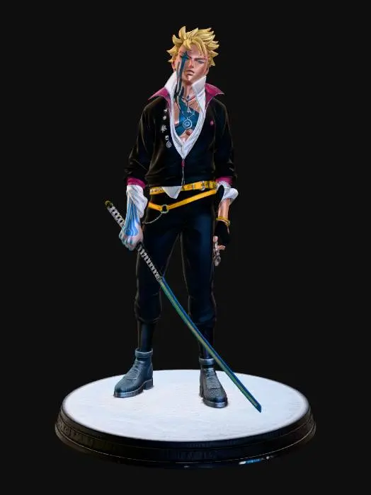 3D model for Boruto