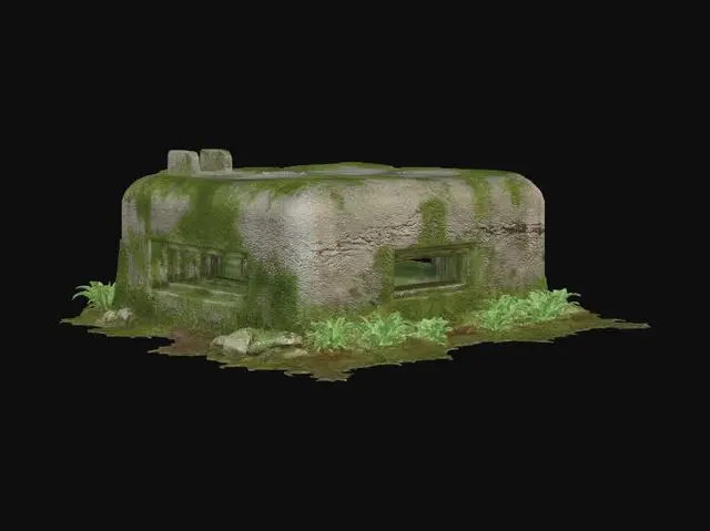 3D model for Overgrown Bunker