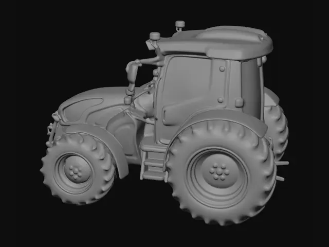 3D model for quero criar um modelo 3d deste trator ,