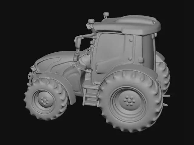3D model for quero criar um modelo 3d deste trator ,