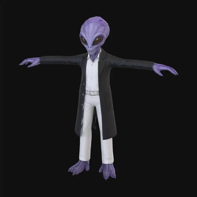 3D model for Crimson Diplomat