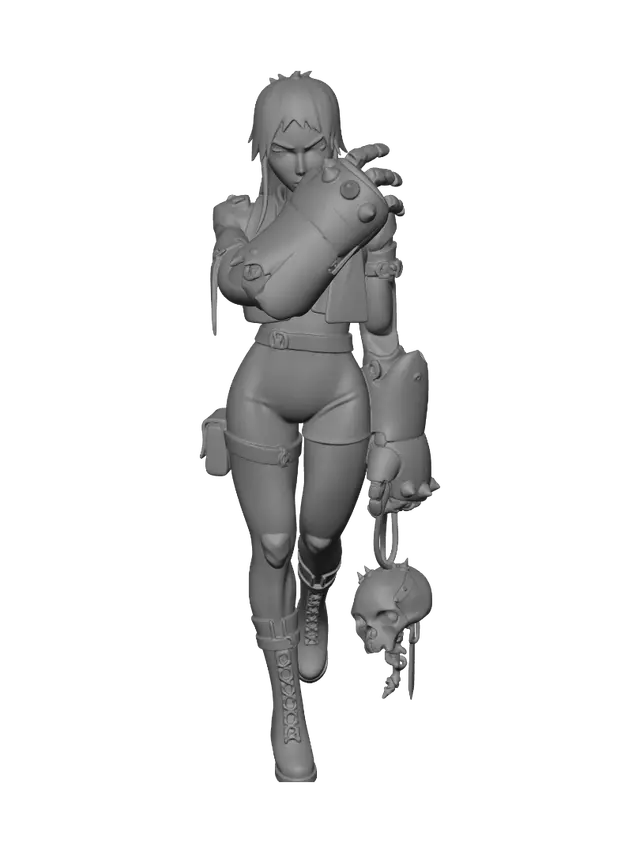 3D model for Crimson Gauntlet