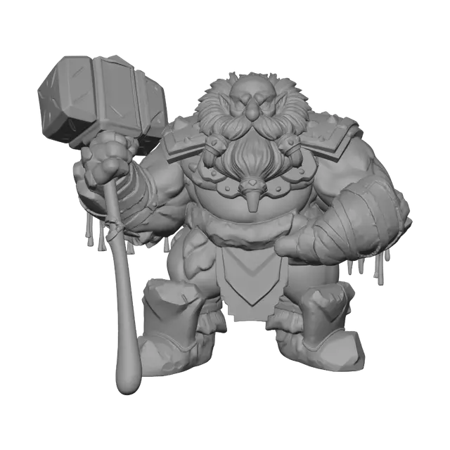 3D model for Morning Coffee Warmup