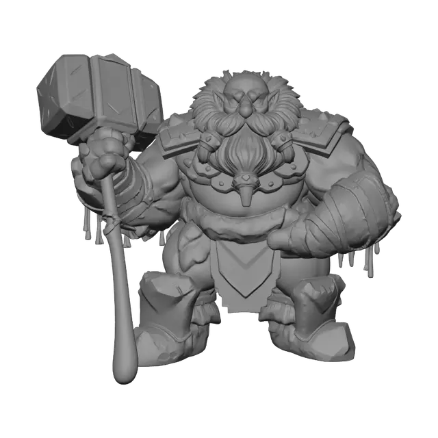 3D model for Morning Coffee Warmup