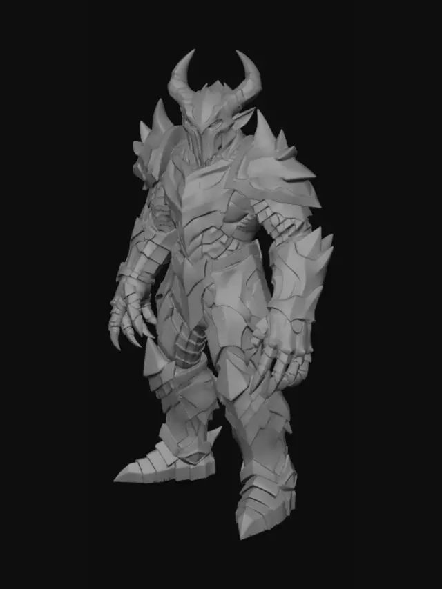 3D model for Doomforged Warlord
