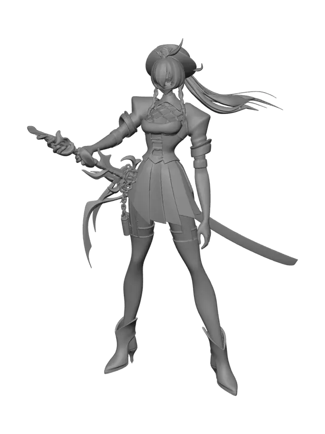 3D model for Low-Poly Marvelrivals