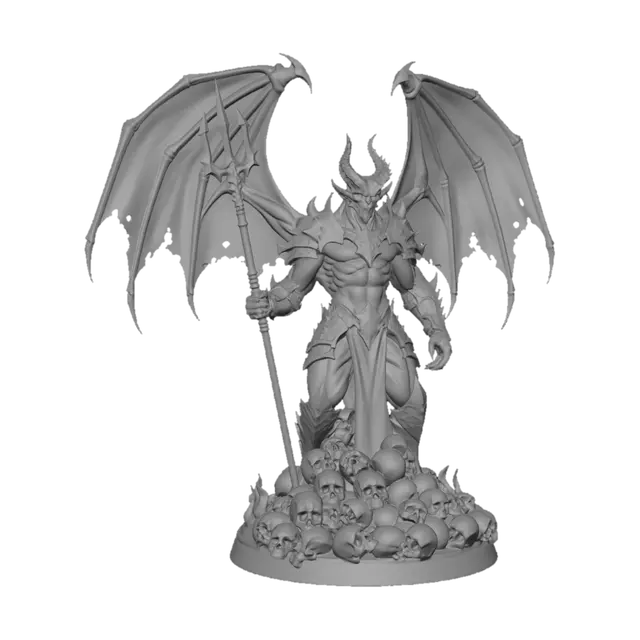 3D model for Demon Prince of the Skull Heap