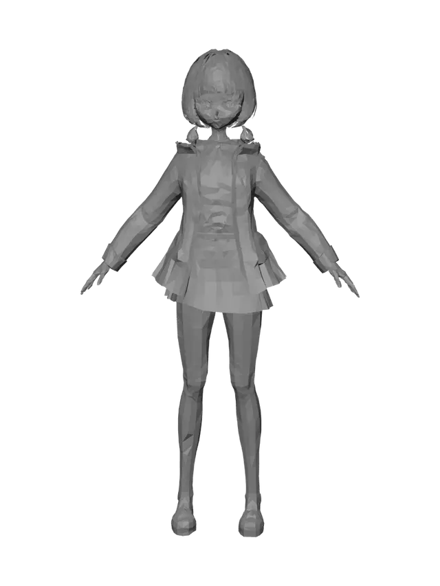 3D model for Pointing Forward