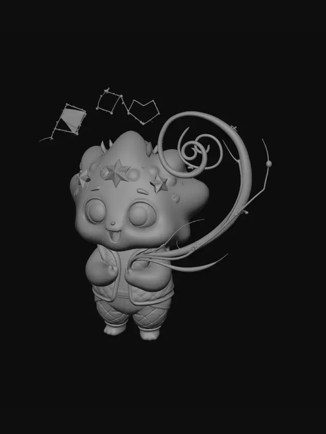 3D model for Nebula Puff