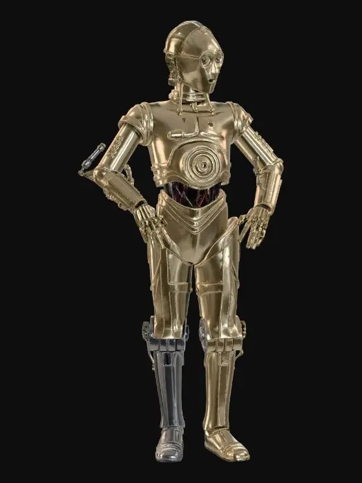 3D model for C-3PO
