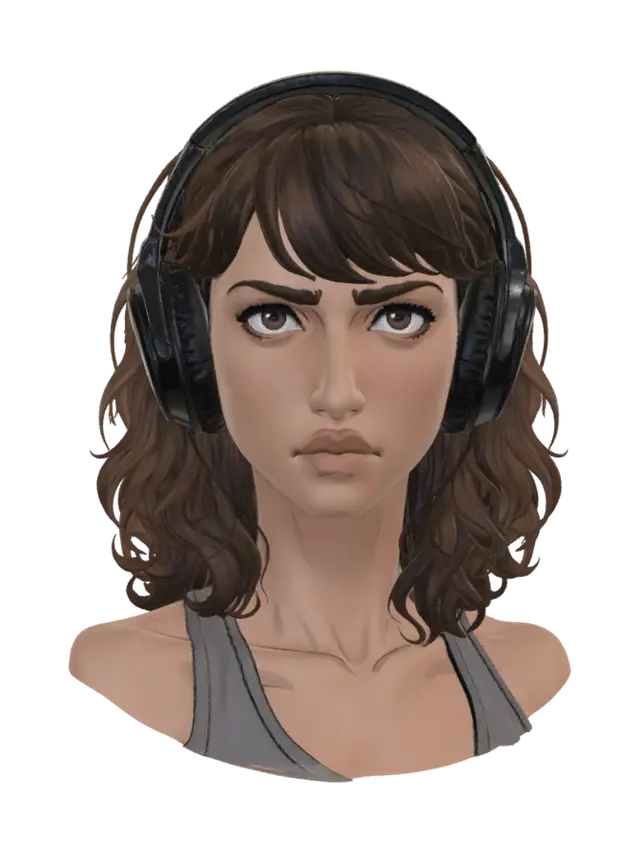 Focused Listener - Perception का AI द्वारा बनाया गया 3D मॉडल