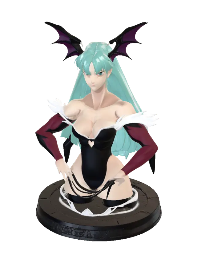 3D model for Azure Demoness of the Skies