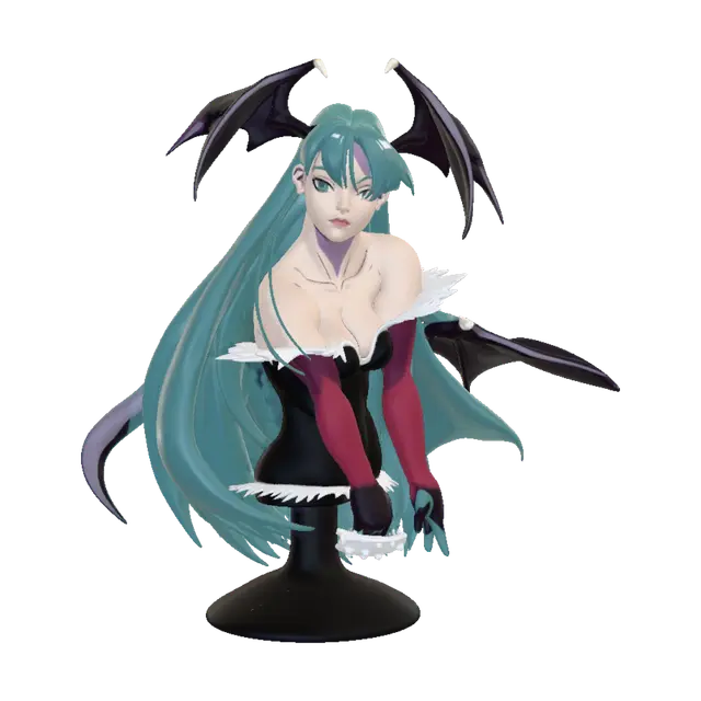3D model for Azure Demoness of the Skies