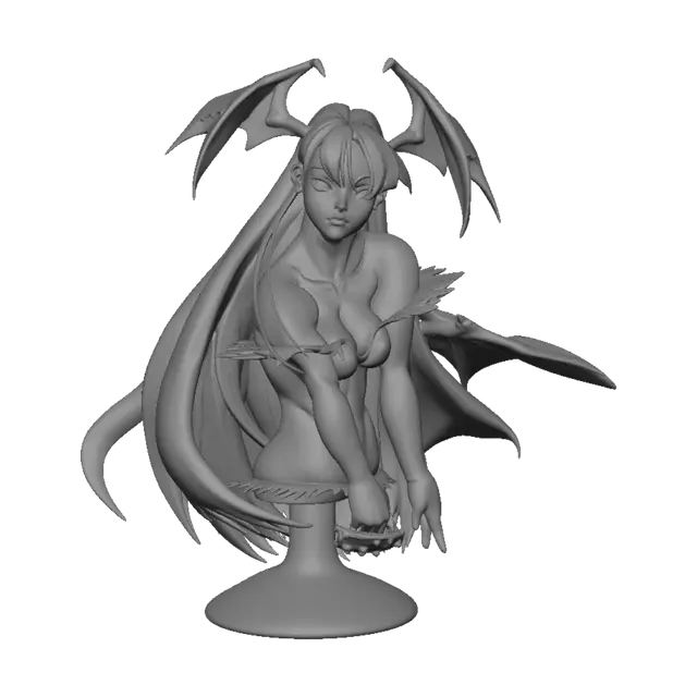 3D model for Azure Demoness of the Skies