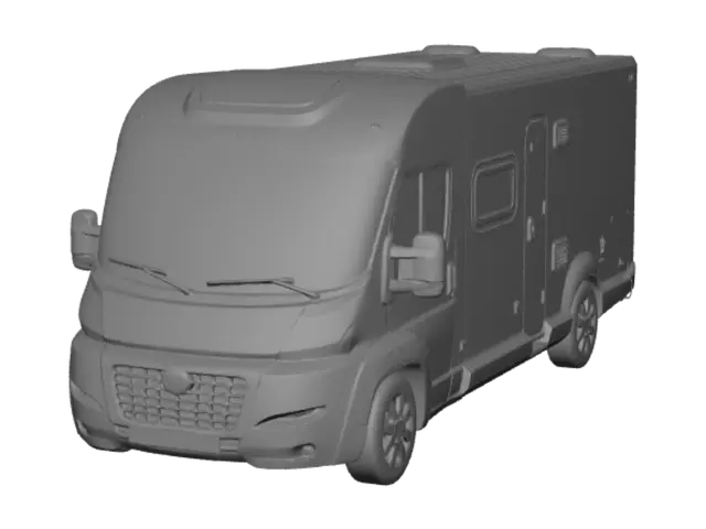 3D model for Mi serve il modellino 3d di un Roller team gran duca semintegrale del 2014 marca fiat